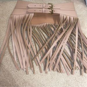 BCBG fringe belt